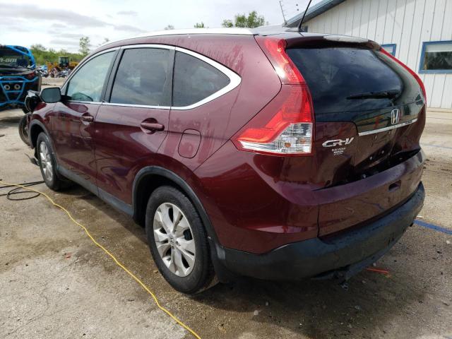 Photo 2 from auction – 2012 HONDA CR-V EXL with VIN 5J6RM3H78CL046462