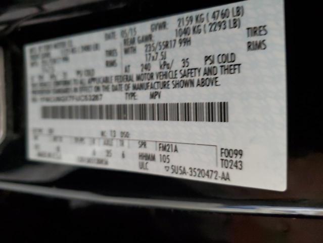 Photo 14 from auction – 2015 FORD ESCAPE SE with VIN 1FMCU9GX7FUC53287