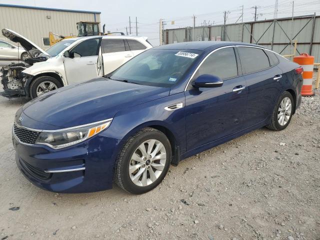 KIA OPTIMA EX 2018 with VIN 5XXGU4L36JG200137 - Photo from auction