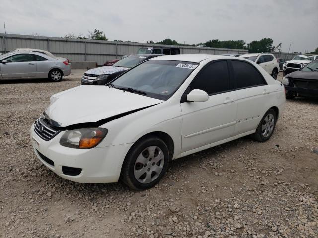 KIA SPECTRA EX 2009 with VIN KNAFE221095659285 - Photo from auction