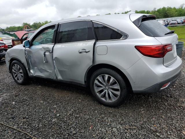 Photo 2 from auction – 2014 ACURA MDX TECHNO with VIN 5FRYD4H43EB016559