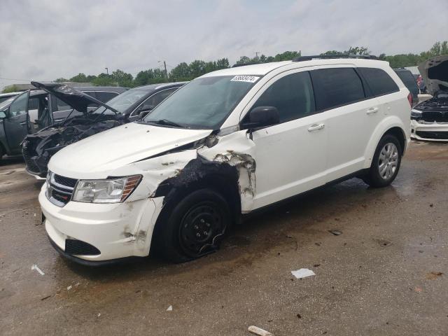 DODGE JOURNEY SE 2018 with VIN 3C4PDCABXJT275996 - Photo from auction