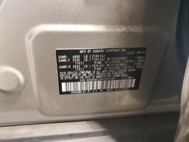 Снимка 14 от търг – 2017 SUBARU OUTBACK 2. с VIN 4S4BSACCXH3384146