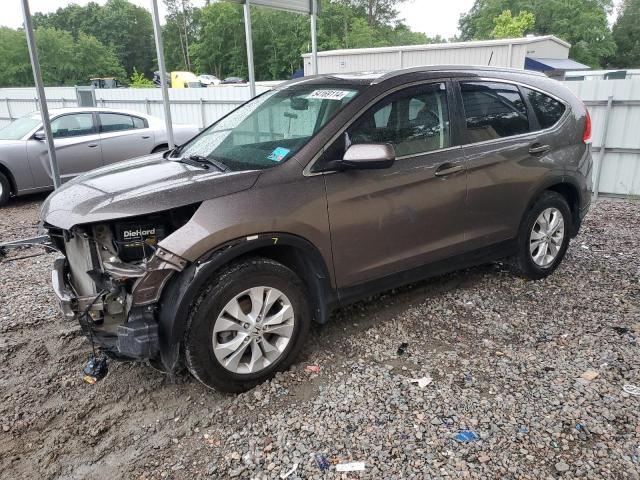 HONDA CR-V EXL 2014 with VIN 2HKRM4H70EH637288 - Photo from auction