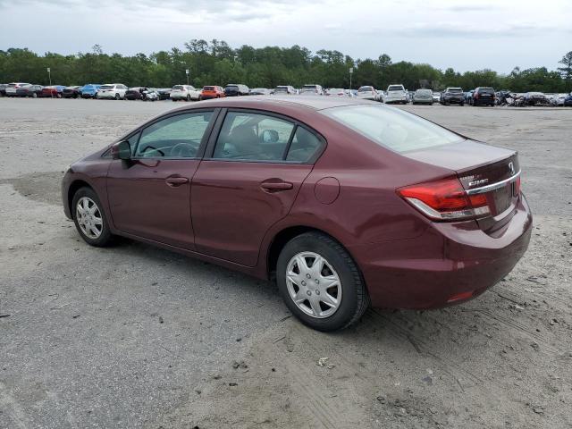 Photo 2 from auction – 2013 HONDA CIVIC LX with VIN 19XFB2F50DE006347