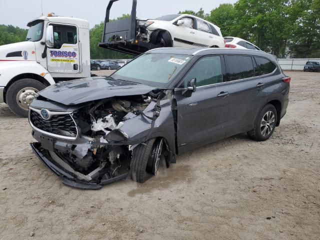 TOYOTA HIGHLANDER 2021 with VIN 5TDGBRCH9MS518450 - Photo from auction