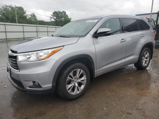 TOYOTA HIGHLANDER 2014 con VIN 5TDJKRFH7ES059633 - Foto de la subasta