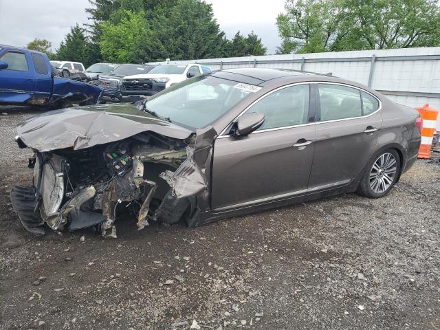 KIA CADENZA PR 2014 with VIN KNALN4D74E5130125 - Photo from auction