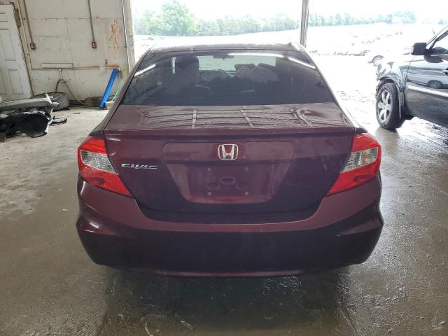 Photo 6 from auction – 2012 HONDA CIVIC LX with VIN 19XFB2F55CE089031