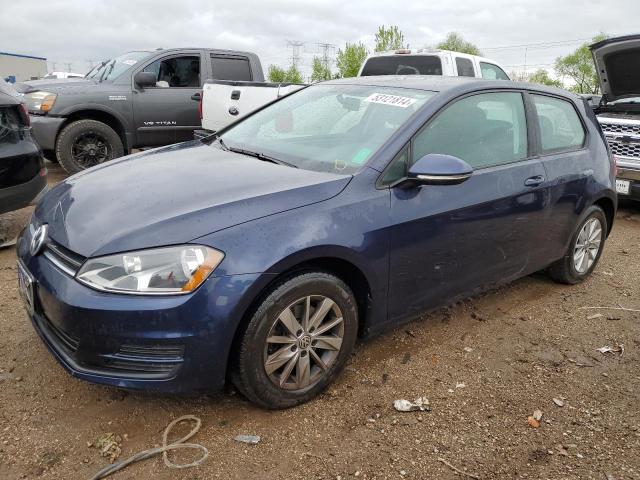 VOLKSWAGEN GOLF BASE 2016 with VIN 3VW917AU0GM009834 - Photo from auction