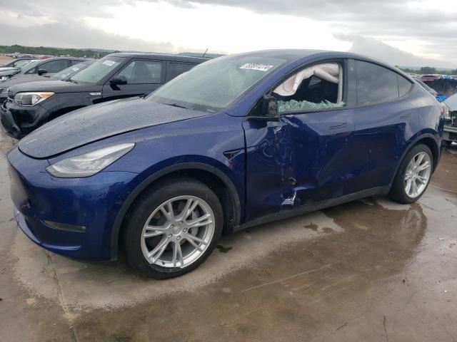 TESLA MODEL Y 2021 with VIN 5YJYGDEEXMF185370 - Photo from auction