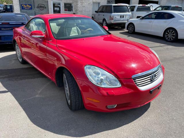 LEXUS SC 430 2002 with VIN JTHFN48Y720006599 - Photo from auction