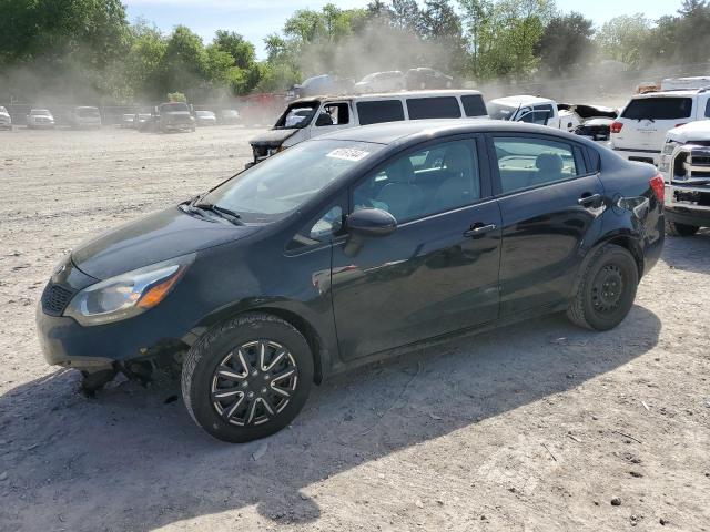 KIA RIO LX 2013 with VIN KNADM4A30D6159543 - Photo from auction