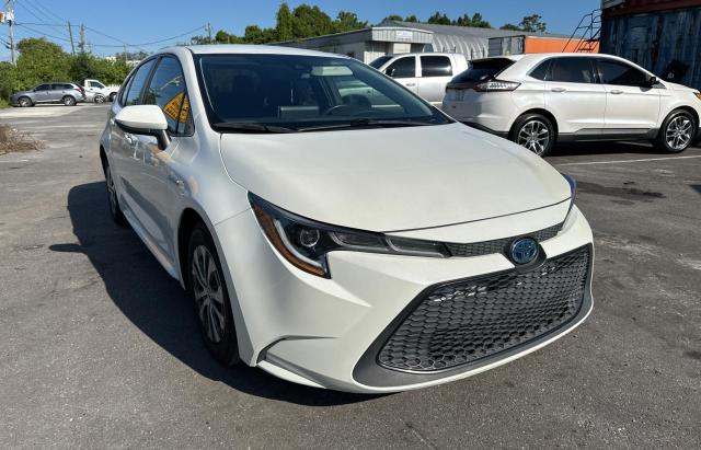 TOYOTA COROLLA LE 2021 with VIN JTDEAMDE1MJ016546 - Photo from auction
