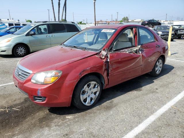 KIA SPECTRA EX 2009 with VIN KNAFE222895663657 - Photo from auction