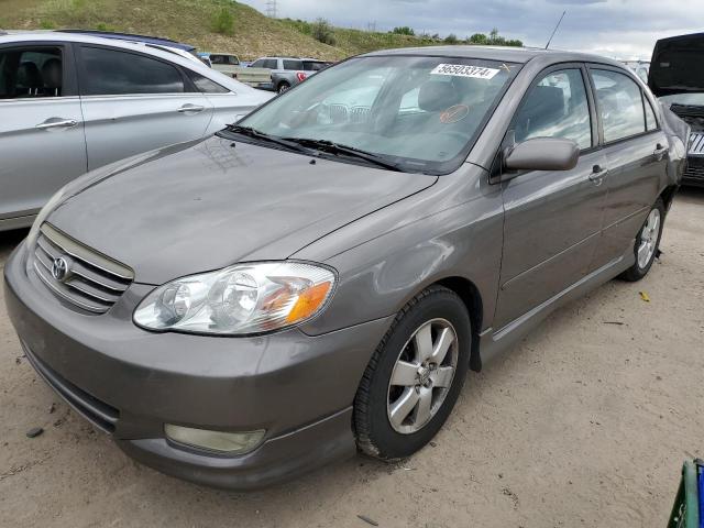 TOYOTA COROLLA CE 2004 with VIN 1NXBR38E94Z294881 - Photo from auction