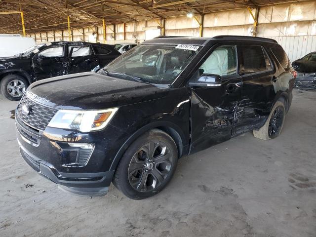 FORD EXPLORER S 2018 with VIN 1FM5K8GTXJGB56906 - Photo from auction