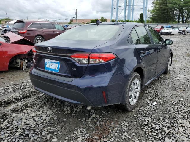 Photo 3 from auction – 2021 TOYOTA COROLLA LE with VIN JTDEPMAE4MJ179730