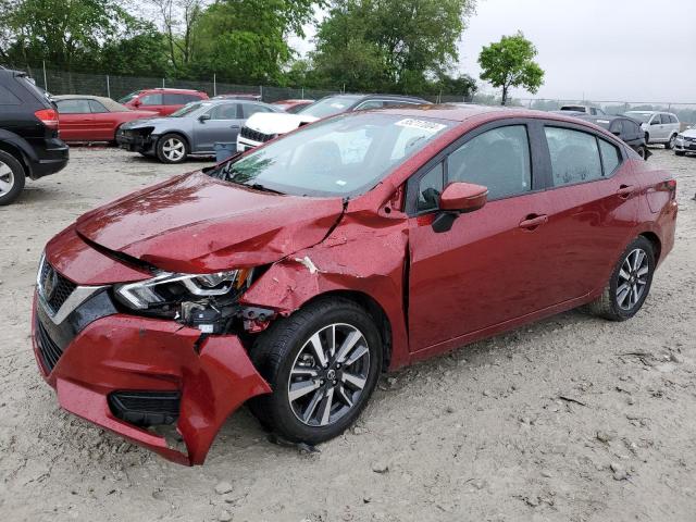NISSAN VERSA SV 2021 with VIN 3N1CN8EV0ML872689 - Photo from auction
