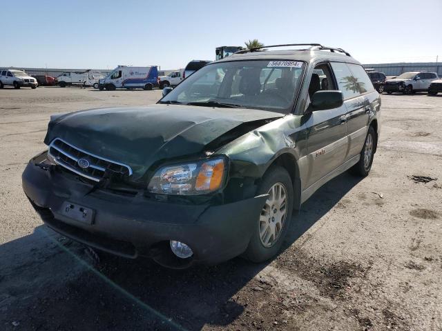 SUBARU LEGACY OUT 2002 with VIN 4S3BH806627619877 - Photo from auction
