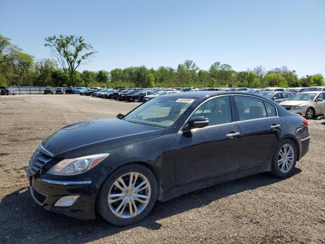 HYUNDAI GENESIS 3. 2012 with VIN KMHGC4DD7CU159987 - Photo from auction