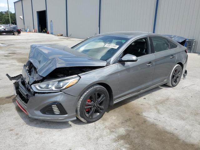 HYUNDAI SONATA LIM 2019 with VIN 5NPE34AF3KH733916 - Photo from auction