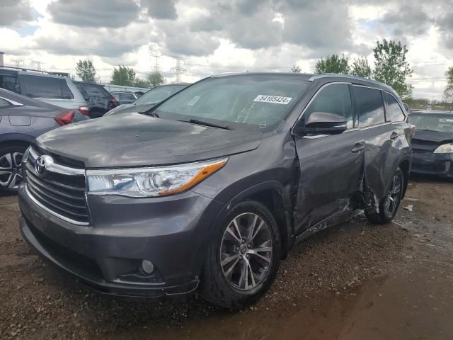 Zdjęcie 1 z aukcji – 2016 TOYOTA HIGHLANDER z VIN 5TDJKRFH5GS297404