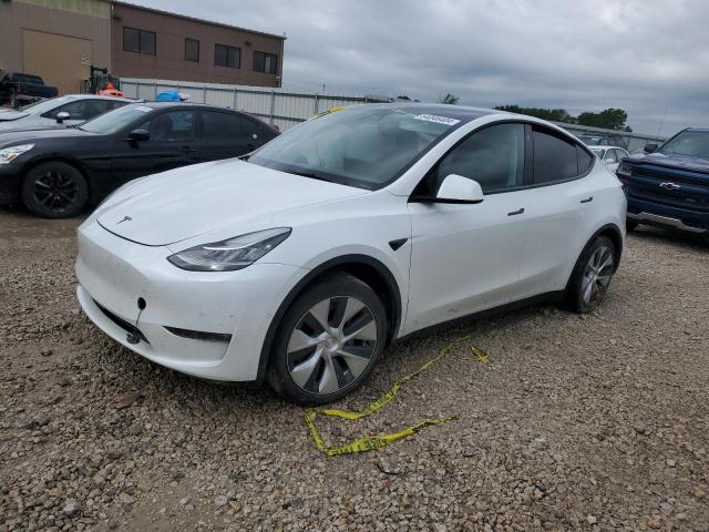 TESLA MODEL Y 2022 with VIN 7SAYGAEE4NF314125 - Photo from auction