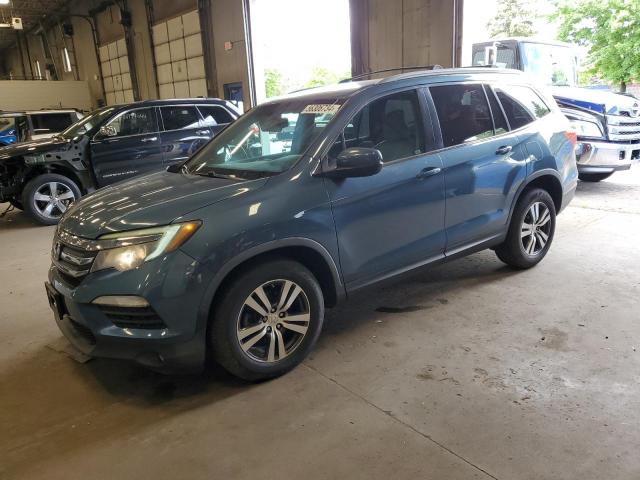 HONDA PILOT EXLN 2016 with VIN 5FNYF5H79GB016273 - Photo from auction