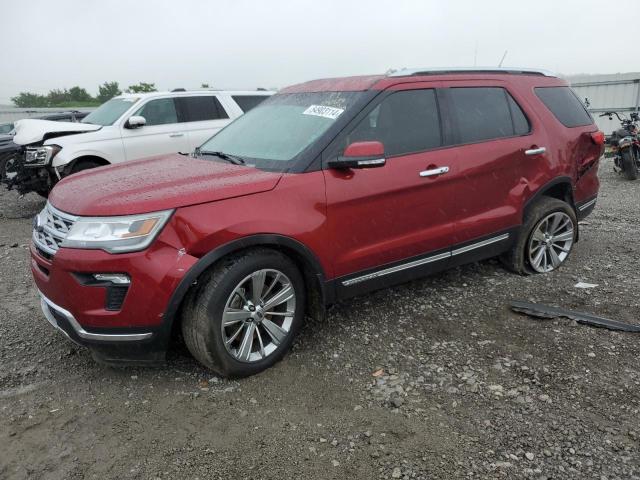 FORD EXPLORER L 2018 with VIN 1FM5K7F87JGA05478 - Photo from auction