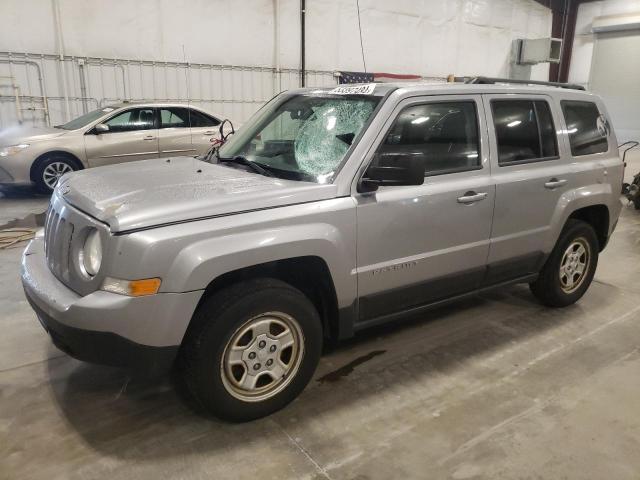 Photo 1 from auction – 2015 JEEP PATRIOT SP with VIN 1C4NJRBB0FD206443