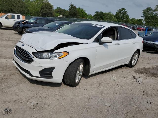 FORD FUSION SE 2019 with VIN 3FA6P0LU6KR254681 - Photo from auction