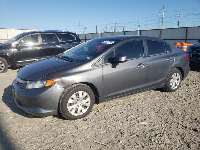 HONDA CIVIC LX 2012 with VIN 2HGFB2F51CH611725 - Photo from auction