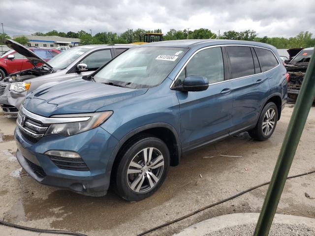 HONDA PILOT EXL 2016 with VIN 5FNYF6H52GB082183 - Photo from auction