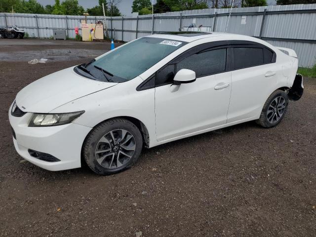 HONDA CIVIC LX 2013 with VIN 2HGFB2E50DH016884 - Photo from auction