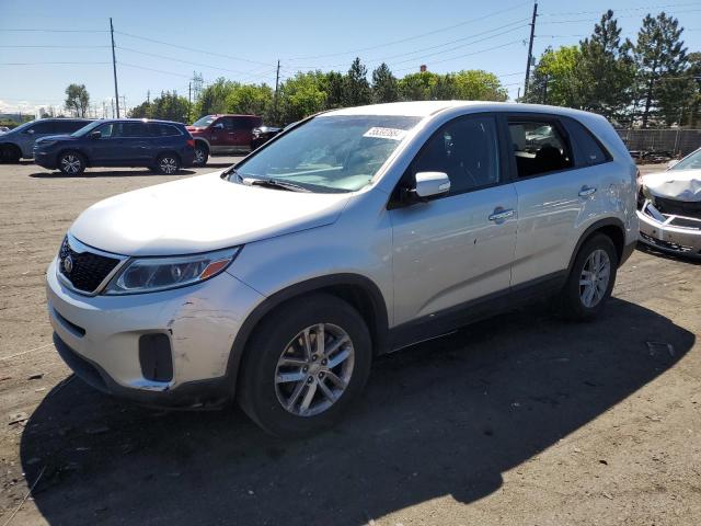 KIA SORENTO LX 2015 with VIN 5XYKT3A66FG569488 - Photo from auction