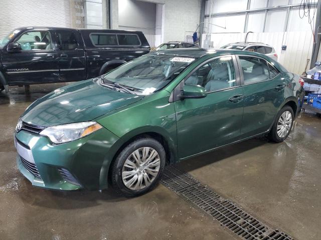 TOYOTA COROLLA L 2015 with VIN 2T1BURHE5FC263715 - Photo from auction