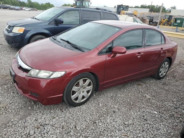 HONDA CIVIC LX 2010 with VIN 2HGFA1F52AH586179 - Photo from auction