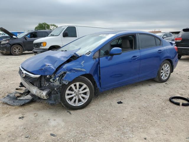 HONDA CIVIC 2012 with VIN 2HGFB2F86CH534974 - Photo from auction