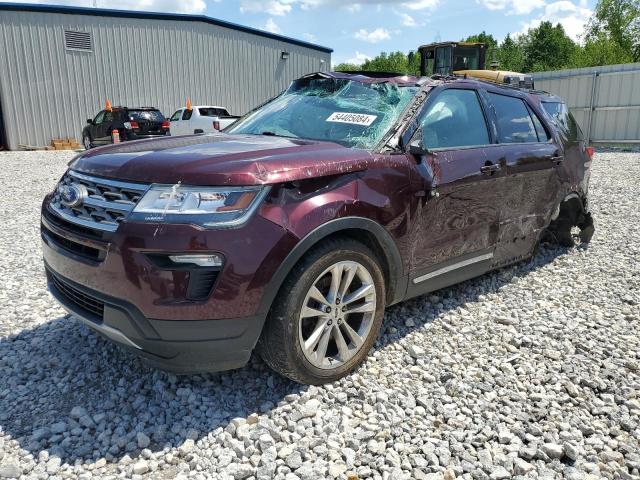 FORD EXPLORER X 2018 with VIN 1FM5K8D8XJGA24793 - Photo from auction