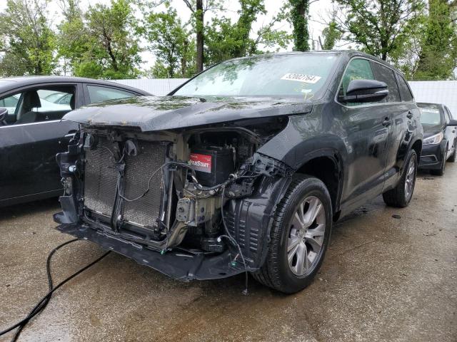 TOYOTA HIGHLANDER 2015 with VIN 5TDZKRFH8FS086120 - Photo from auction