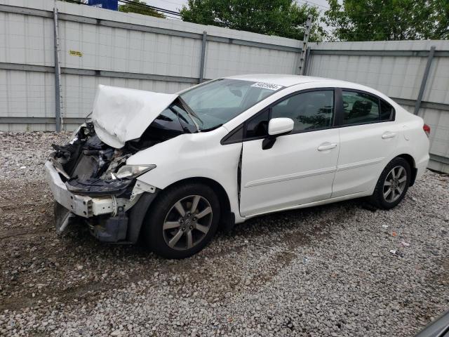 HONDA CIVIC LX 2014 with VIN 2HGFB2F55EH539060 - Photo from auction