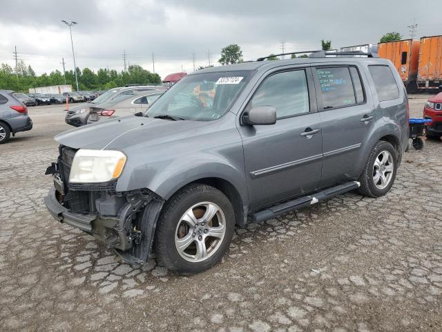 HONDA PILOT EXLN 2012 with VIN 5FNYF4H77CB013005 - Photo from auction