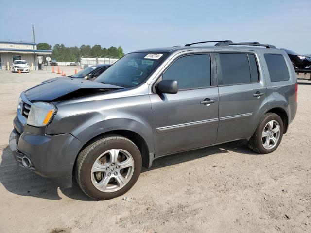 HONDA PILOT EXL 2012 with VIN 5FNYF4H51CB047357 - Photo from auction