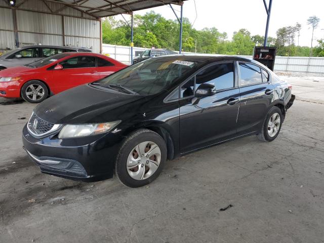 HONDA CIVIC LX 2013 with VIN 19XFB2F52DE255118 - Photo from auction