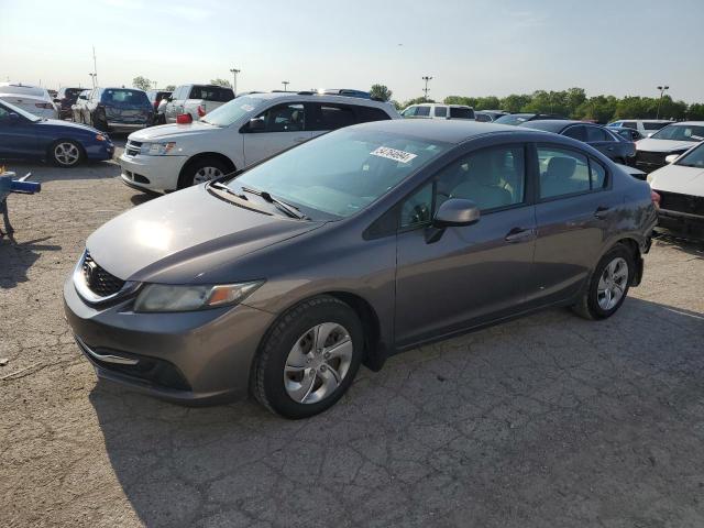 HONDA CIVIC LX 2013 with VIN 19XFB2F58DE049737 - Photo from auction
