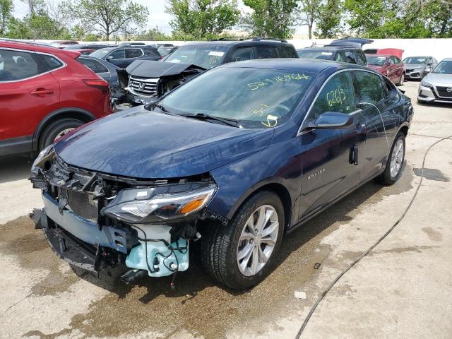 CHEVROLET MALIBU LT 2021 with VIN 1G1ZD5ST1MF034671 - Photo from auction