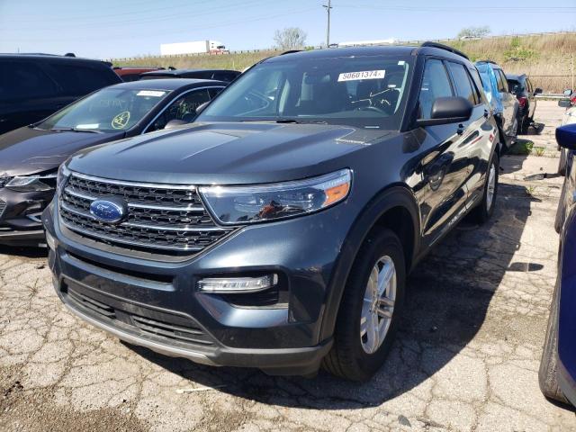 FORD EXPLORER X 2023 with VIN 1FMSK8DH2PGA13332 - Photo from auction