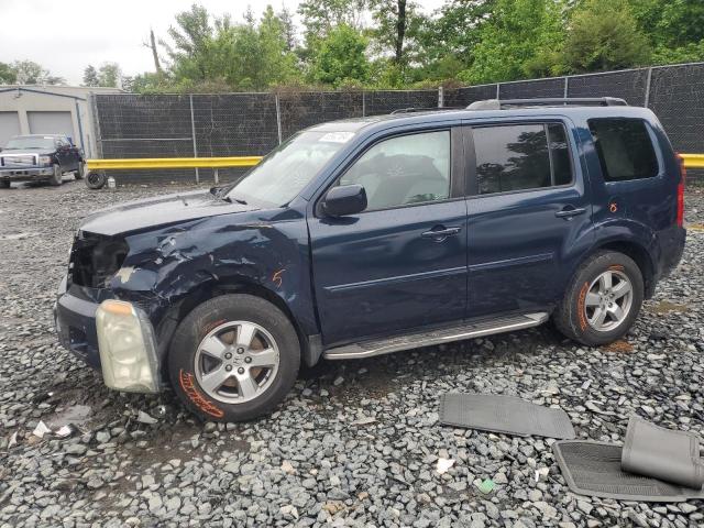HONDA PILOT EX 2011 with VIN 5FNYF4H41BB032122 - Photo from auction