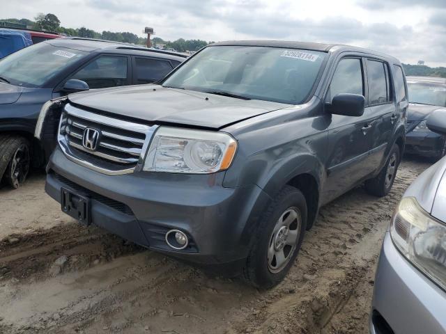 HONDA PILOT LX 2013 with VIN 5FNYF3H28DB001137 - Photo from auction